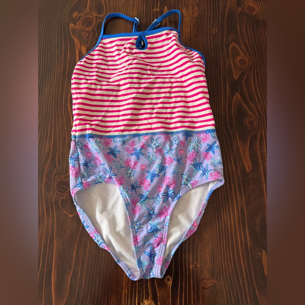 LL Bean swimsuit girls 14